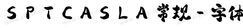 SPTCASLA 常规字体转换